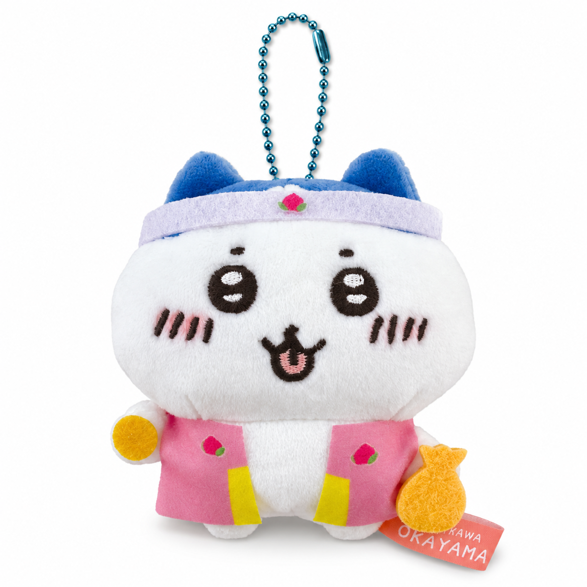 Chiikawa: Local Limited Plush Keychain: Hachiware [Momotaro] (CKW46195)