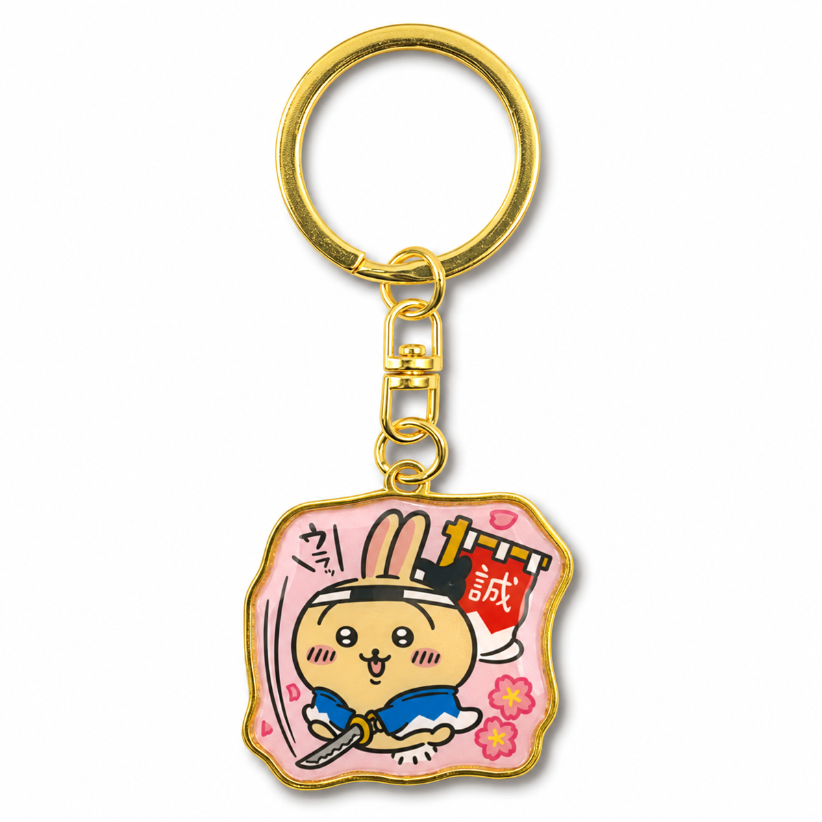 Chiikawa: Local Limited Diecut Keychain: Usagi [Kyoto Shinsengumi] (CKW46288)