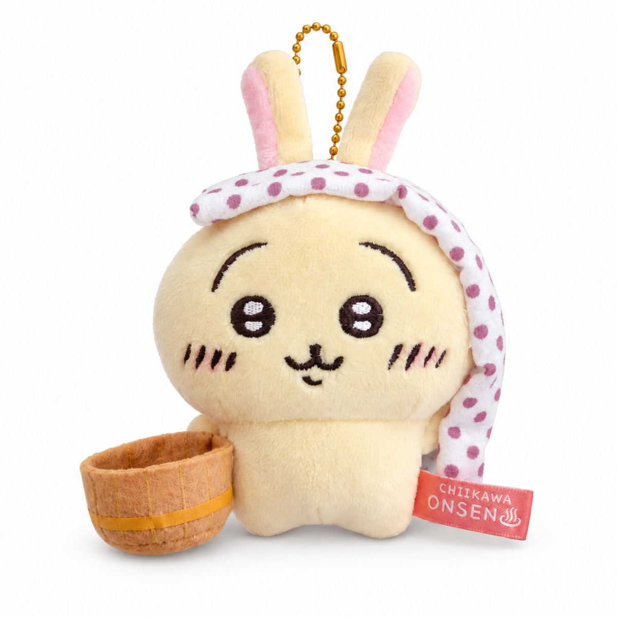 Chiikawa: Local Limited Plush Keychain: Usagi [Onsen] (CKW46289)