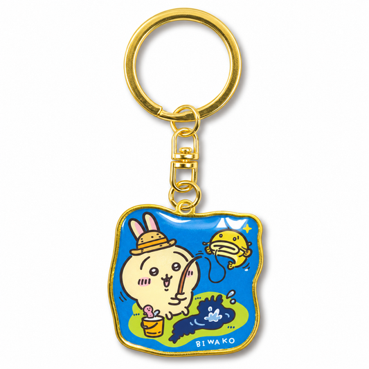 Chiikawa: Local Limited Diecut Keychain: Usagi [Lake Biwa] (CKW46408)