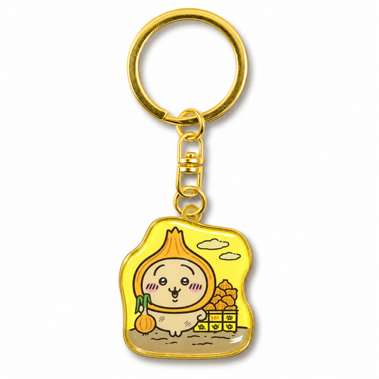 Chiikawa: Local Limited Diecut Keychain: Usagi [Awaji Tama Onion] (CKW46469)