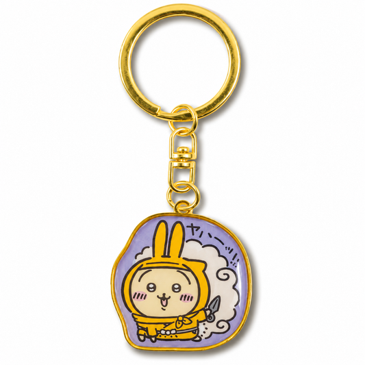 Chiikawa: Local Limited Diecut Keychain: Usagi [Ninja] (CKW46541)