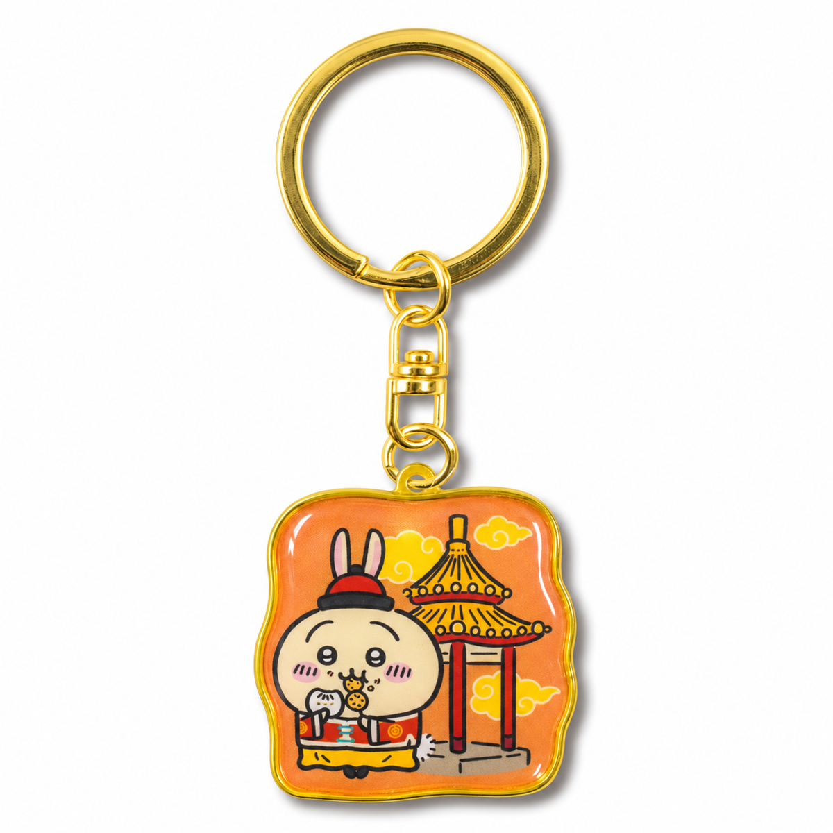 Chiikawa: Local Limited Diecut Keychain: Usagi [Kobe Chinatown] (CKW46673)
