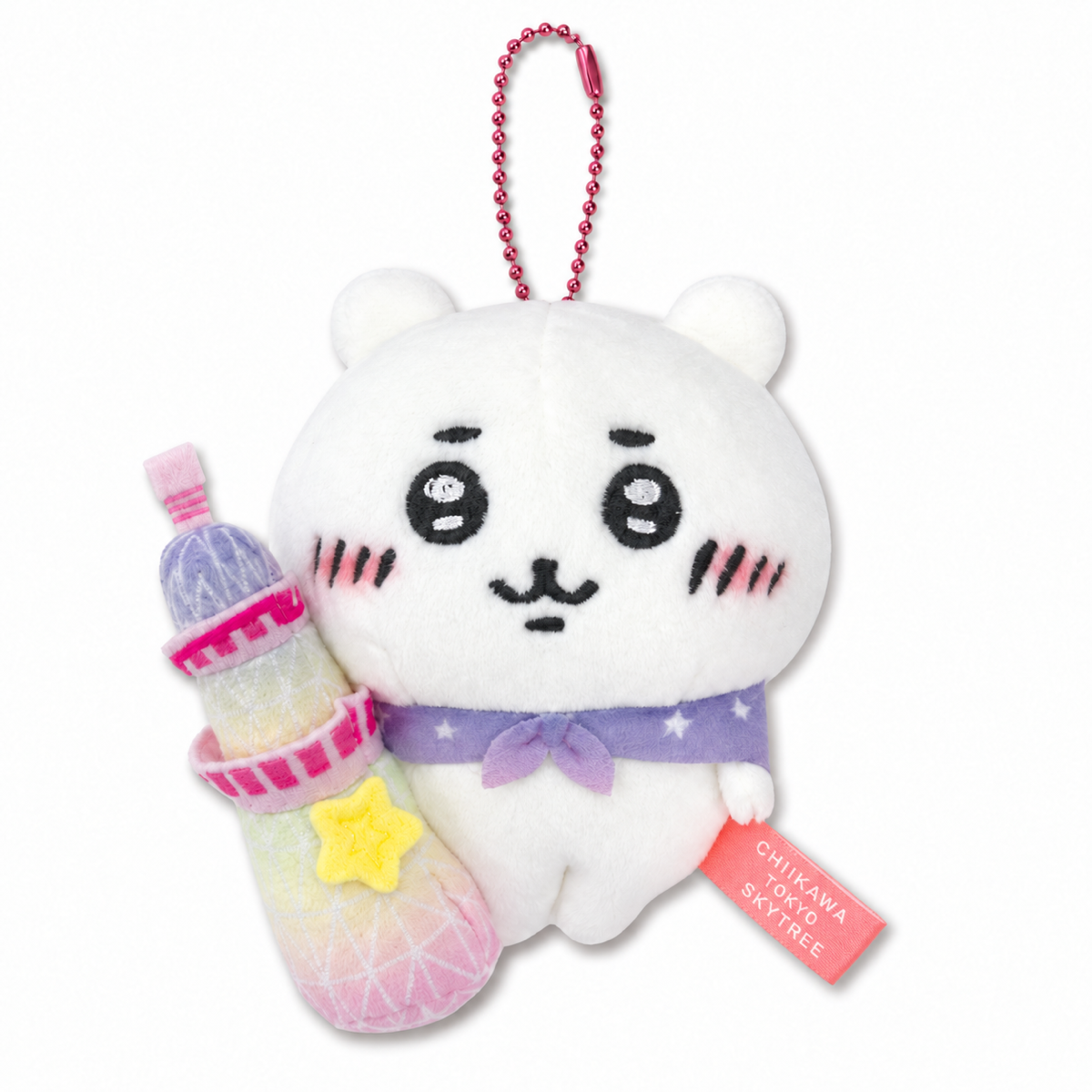 Chiikawa: Local Limited Plush Keychain: Chiikawa [Tokyo Skytree] (CKW46686)
