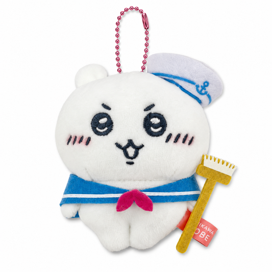 Chiikawa: Local Limited Plush Keychain: Chiikawa [Kobe Sailor] (CKW46691)