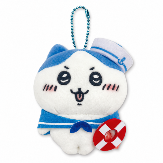 Chiikawa: Local Limited Plush Keychain: Hachiware [Kobe Sailor] (CKW46692)
