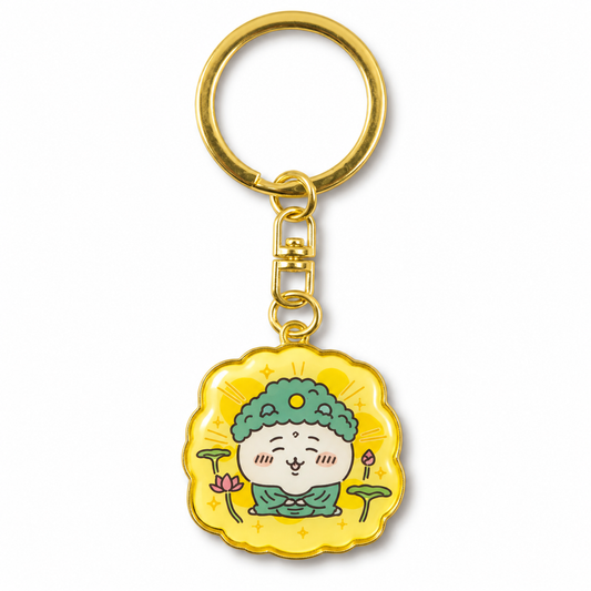 Chiikawa: Local Limited Diecut Keychain: Chiikawa [Kamakura Great Buddha] (CKW46960)