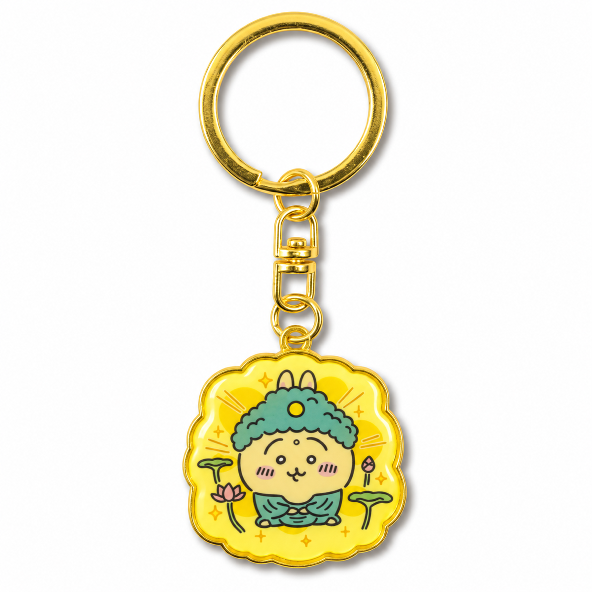 Chiikawa: Local Limited Diecut Keychain: Usagi [Kamakura Great Buddha] (CKW46962)