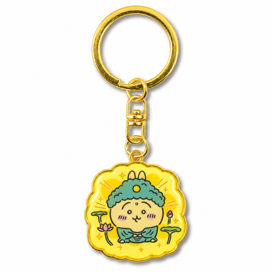 Chiikawa: Local Limited Diecut Keychain: Usagi [Kamakura Great Buddha] (CKW46962)