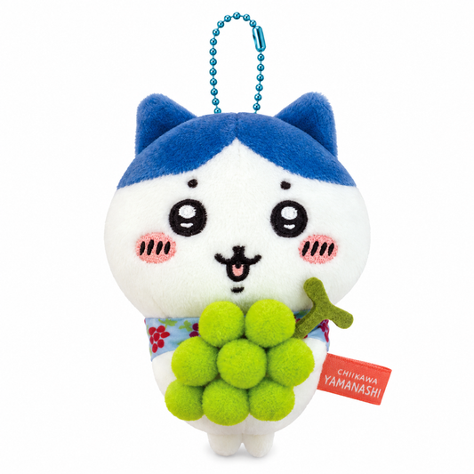 Chiikawa: Local Limited Plush Keychain: Hachiware [Yamanashi Grape] (CKW47304)