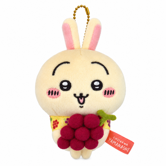 Chiikawa: Local Limited Plush Keychain: Usagi [Yamanashi Grape] (CKW47305)