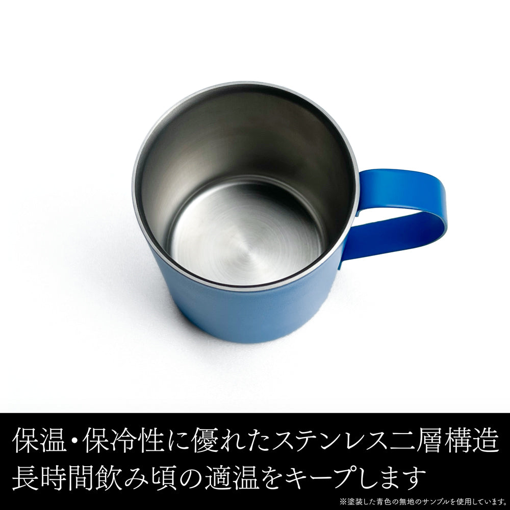 Mobile Suit Gundam The 08th MS Team: E.F.F. Double Wall Stainless Mug (Painted)