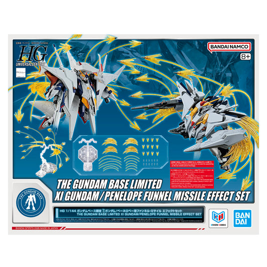 HGUC 1/144 The Gundam Base Limited Xi Gundam / Penelope Funnel Missile Effect Set