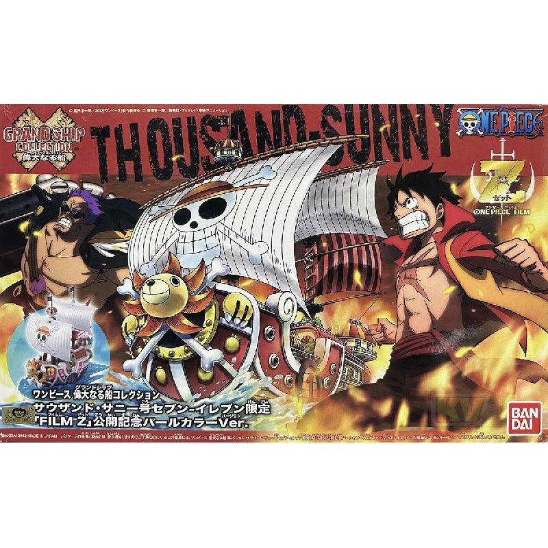 Bandai One Piece Grand Ship Collection Thousand Sunny Film Z Pearl Color Ver. [7 Eleven Limited Edition] - Kidultverse