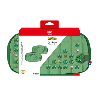 Hori Puff Pouch (Pokémon Pixel Green) for Nintendo Switch 2