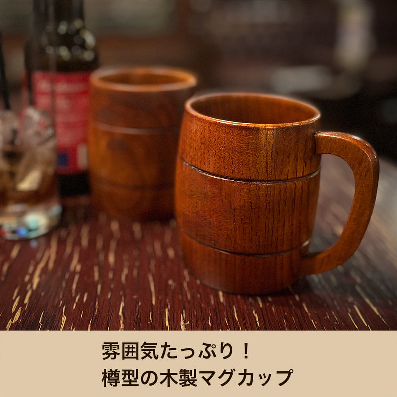Attack on Titan: Survey Corps Barrel Wooden Mug