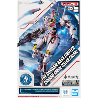 Full Mechanics 1/100 The Gundam Base Limited Gundam Aerial [Clear Color]