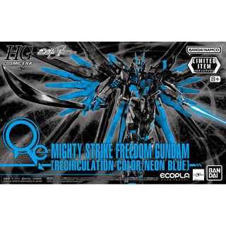 HGCE 1/144 Mighty Strike Freedom Gundam [Recirculation Color/Neon Blue] (P-Bandai)