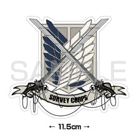 Attack on Titan: Survey Corps Waterproof Sticker