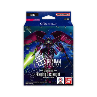 [Release: 25 SEP] Gundam Card Starter Deck Raging Onslaught (ST12) [🇬🇧 English Ver.]