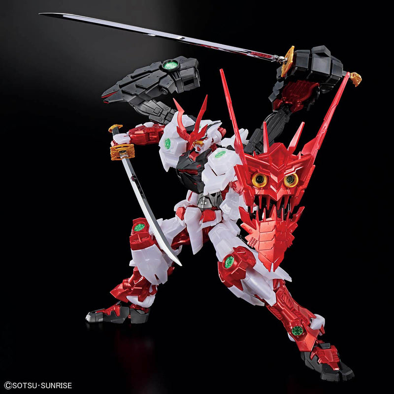 [Damaged Box] MG 1/100 The Gundam Base Limited Sengoku Astray Gundam [Metallic]