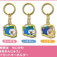 Chiikawa: Local Limited Diecut Keychain: Usagi – three designs side by side, usagi on right