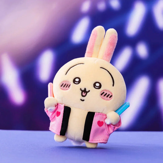 API Chiikawa: Otakatsu Plush Mascot Keychain: Usagi (Penlight) - Kidultverse