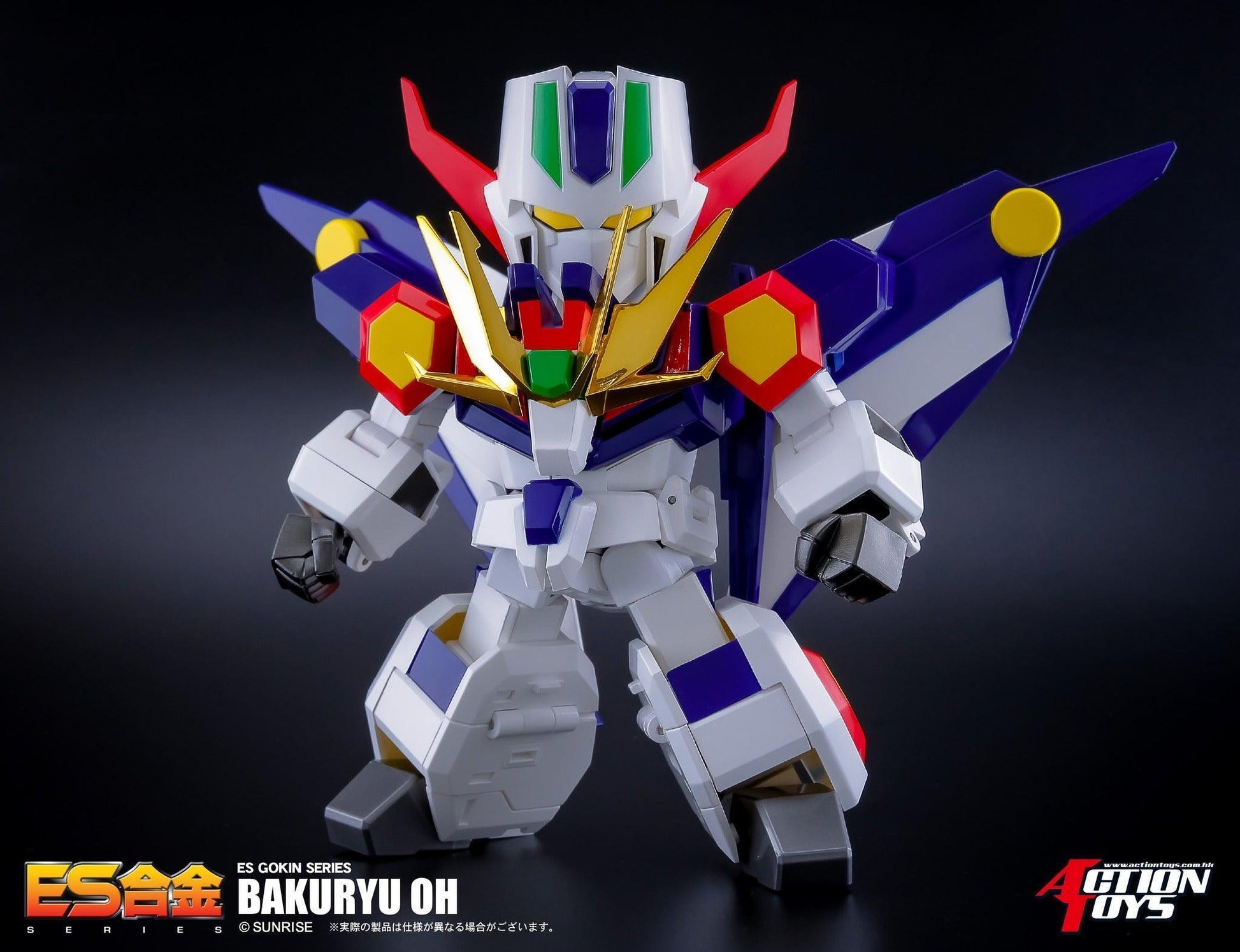 Art Storm Action Toys ES Gokin Bakuryu-Oh (Matchless Raijin-Oh) - Kidultverse