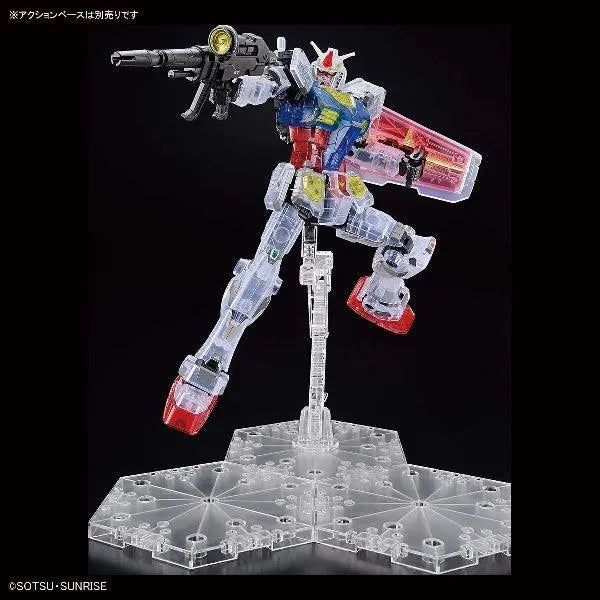 Bandai 1/100 RX-78F00 Gundam [Clear Color] (Gundam Factory Yokohama Exclusive) - Kidultverse