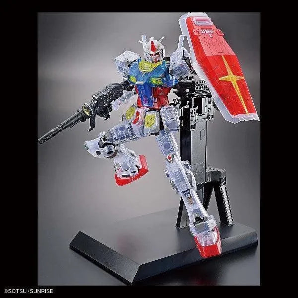 Bandai 1/100 RX-78F00 Gundam [Clear Color] (Gundam Factory Yokohama Exclusive) - Kidultverse