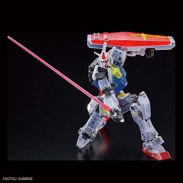 Bandai 1/100 RX-78F00 Gundam [Clear Color] (Gundam Factory Yokohama Exclusive) - Kidultverse