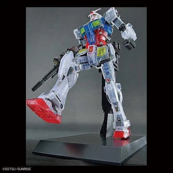 Bandai 1/100 RX-78F00 Gundam [Clear Color] (Gundam Factory Yokohama Exclusive) - Kidultverse