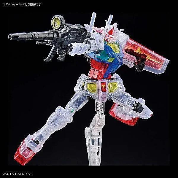 Bandai 1/144 RX-78F00 Gundam [Clear Color] (Gundam Factory Yokohama Exclusive) - Kidultverse