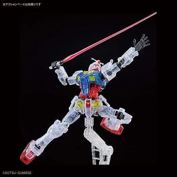 Bandai 1/144 RX-78F00 Gundam [Clear Color] (Gundam Factory Yokohama Exclusive) - Kidultverse