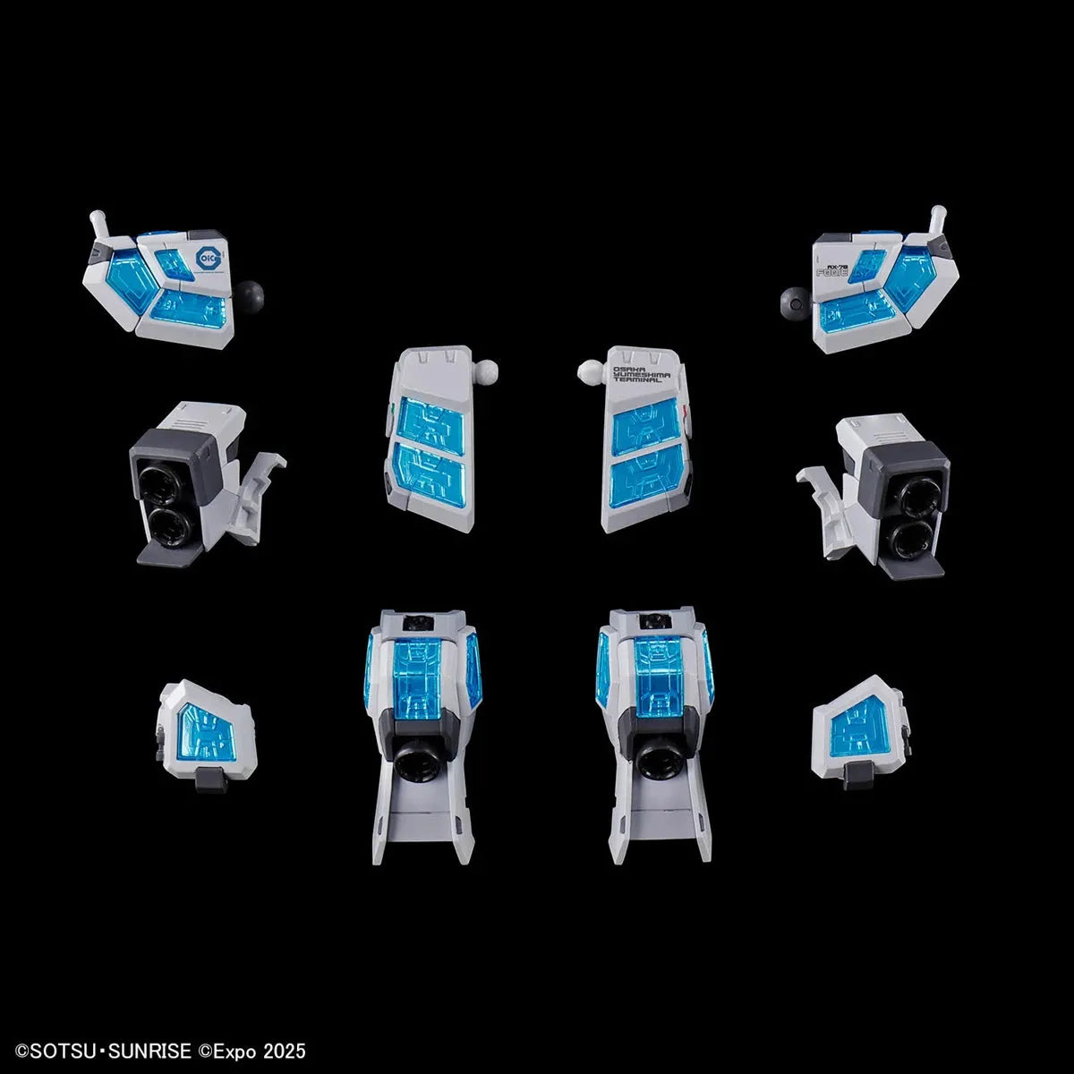 Bandai 1/144 RX-78F00/E Gundam [EX-001 Glass Feather Equipped] (EXPO2025 Exclusive) - Kidultverse