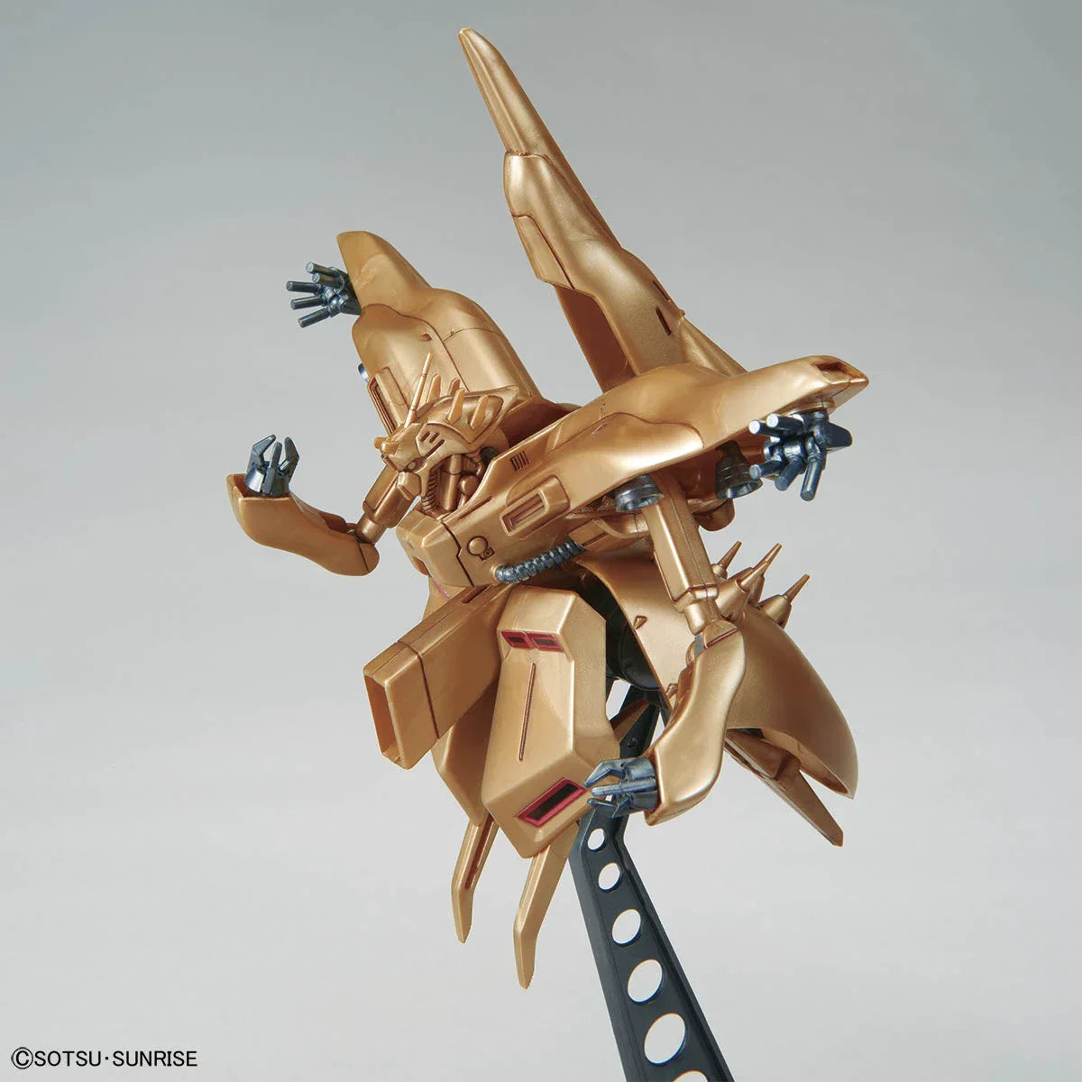 Bandai 1/550 NZ-333 α-Azieru [Metallic] (Gundam Side-F) - Kidultverse