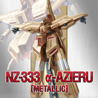 Bandai 1/550 NZ-333 α-Azieru [Metallic] (Gundam Side-F) - Kidultverse