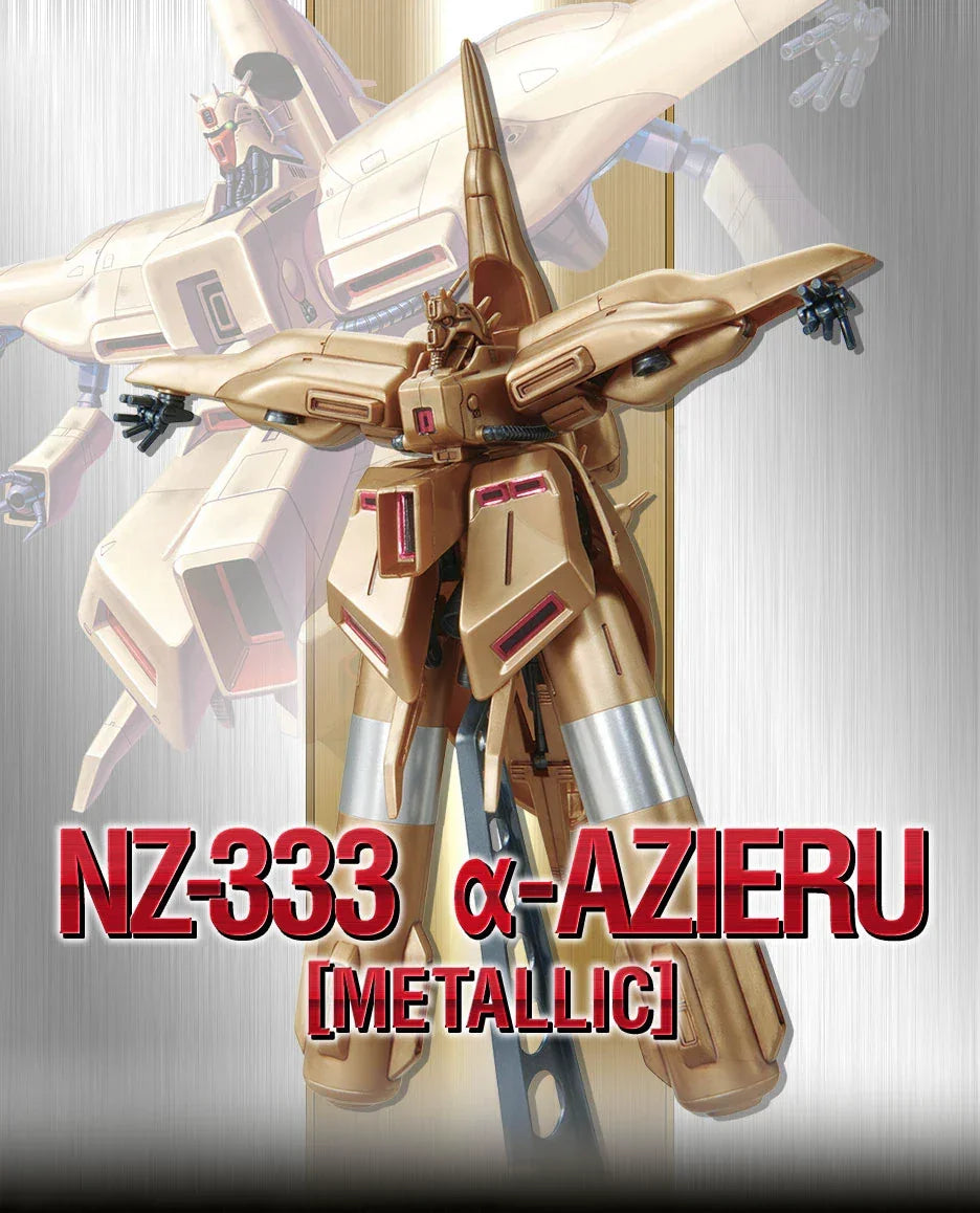 Bandai 1/550 NZ-333 α-Azieru [Metallic] (Gundam Side-F) - Kidultverse