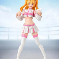 S.H.Figuarts Liliel Angel Airborne Corps / Ririsa – full-body front view on plain backdrop