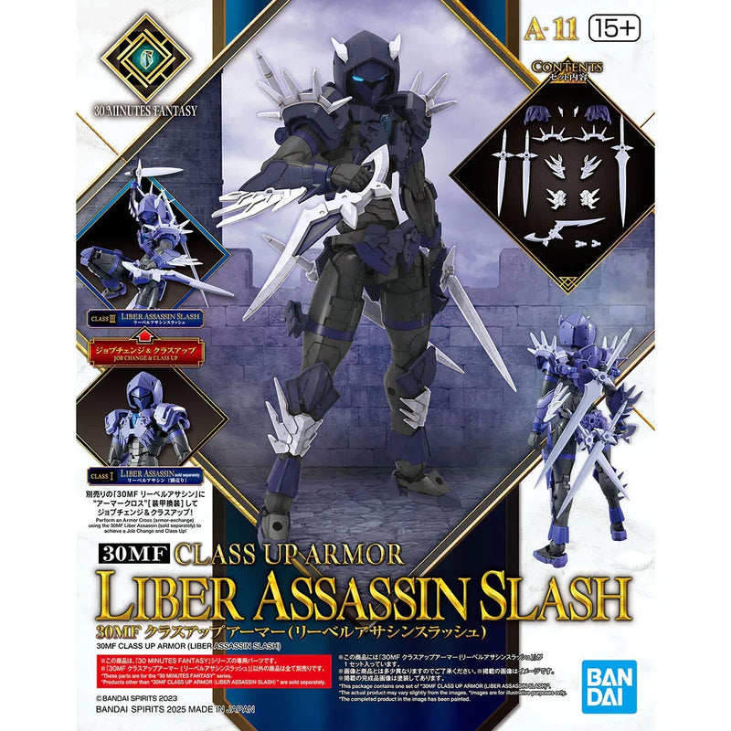 Bandai 30 Minutes Fantasy 30MF A-11 Class Up Armor Liber Assassin Slash - Kidultverse