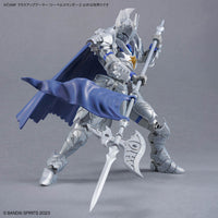 30 Minutes Fantasy 30MF A-20 Class Up Armor Liber Commander – dynamic action pose with cape and halberd