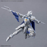 30 Minutes Fantasy 30MF A-20 Class Up Armor Liber Commander – action pose with spear and cape