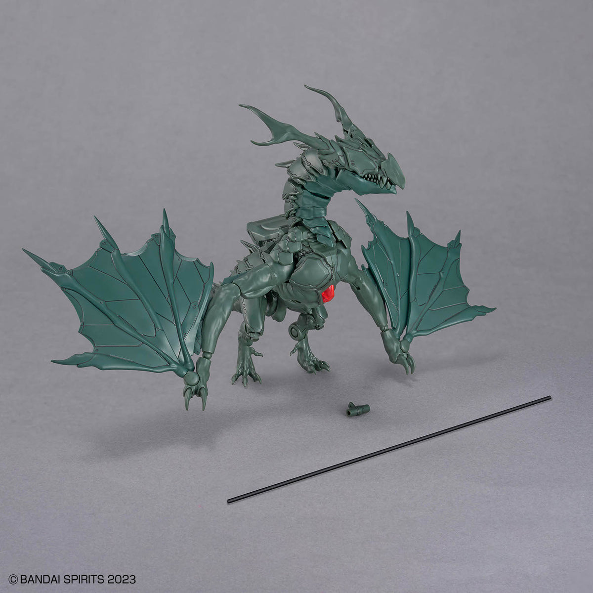 30 Minutes Fantasy 30MF M-02 Dlrowyvern – three-quarter view with wings spread