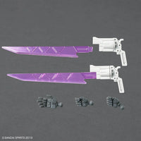 30 Minutes Missions 30MM 1/144 No.073 EXM-X20A Levinix – purple beam sabres, pistols and grey hands