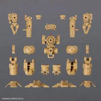 30 Minutes Missions 30MM 1/144 W-32 Option Parts Set 18 – unassembled option parts on grey backdrop