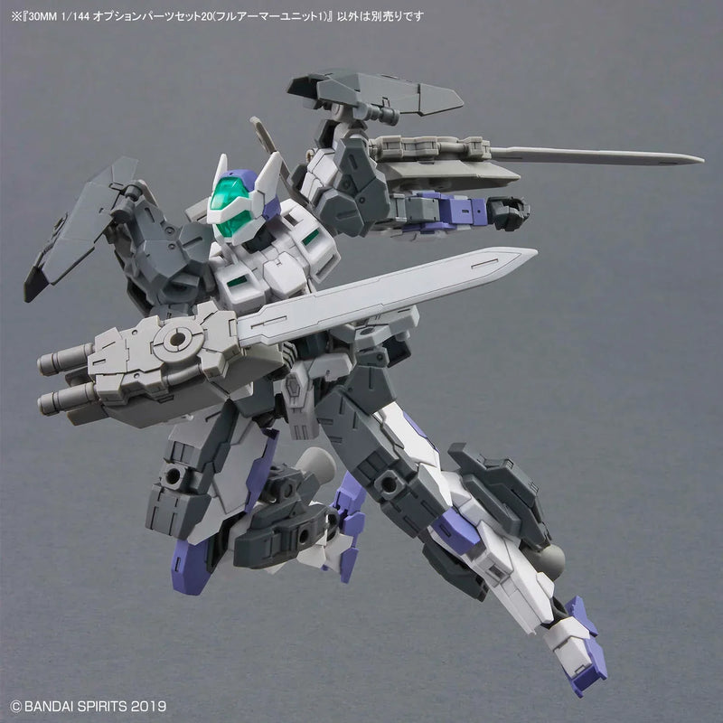 Bandai 30 Minutes Missions 30MM 1/144 W-35 Option Parts Set 20 (Full Armor Unit) - Kidultverse