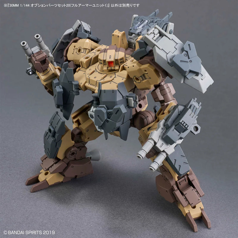 Bandai 30 Minutes Missions 30MM 1/144 W-35 Option Parts Set 20 (Full Armor Unit) - Kidultverse