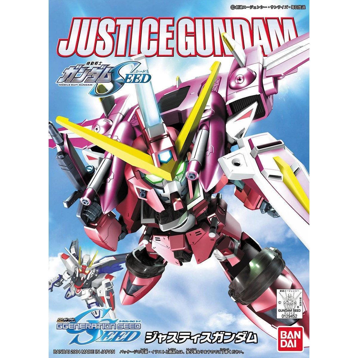 Bandai BB Senshi #268 ZGMF-X09A Justice Gundam - Kidultverse