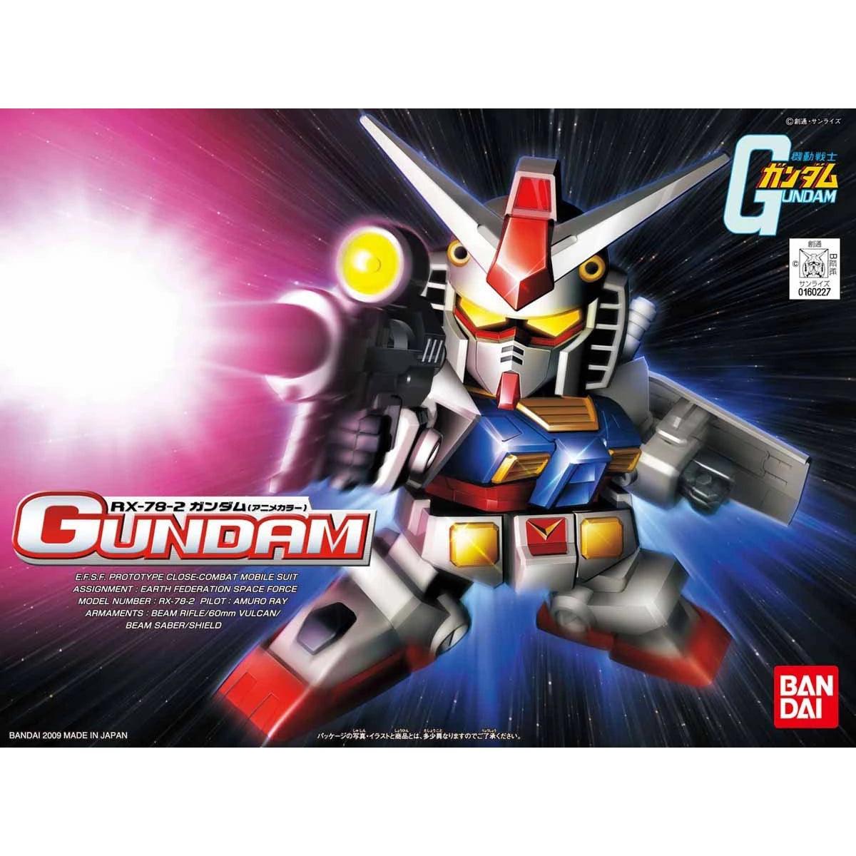 Bandai BB Senshi #329 RX-78-2 Gundam [Anime Color] - Kidultverse