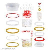 Best Hit Chronicle 1/1 Cup Noodle – unassembled parts sprue and decal sheet